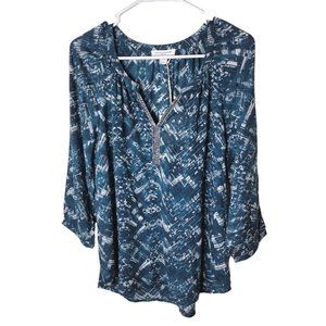 Beach Lunch Lounge Top Petite Small Beaded